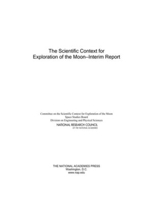 cover image of The Scientific Context for Exploration of the Moon